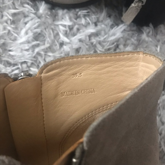 SOLD ❌ rag & bone Margot Gray Suede Ankle Boots - Picture 8 of 8